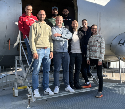 Group photo from the visit at the Aviation Museum in Wernigerode