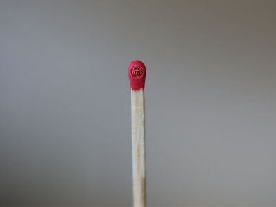 Match structured by the femto-second laser